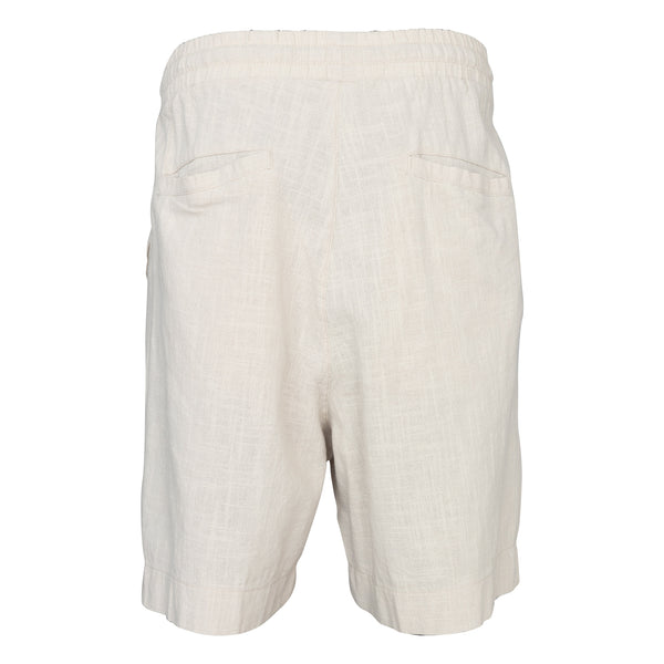 Linen shorts Beige