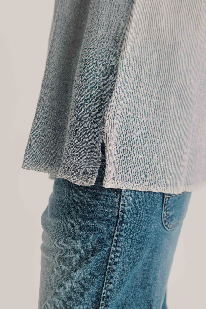 Sile Sleeveless Grey Top