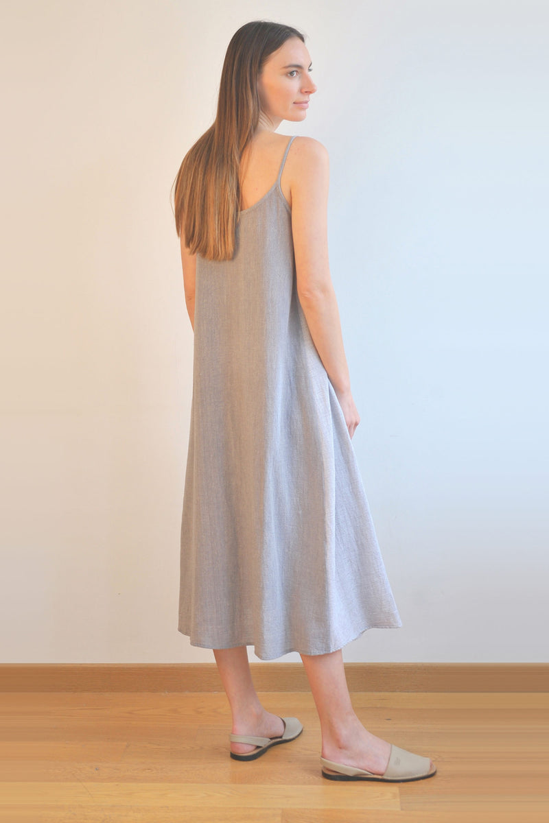 Sile Grey Sundress