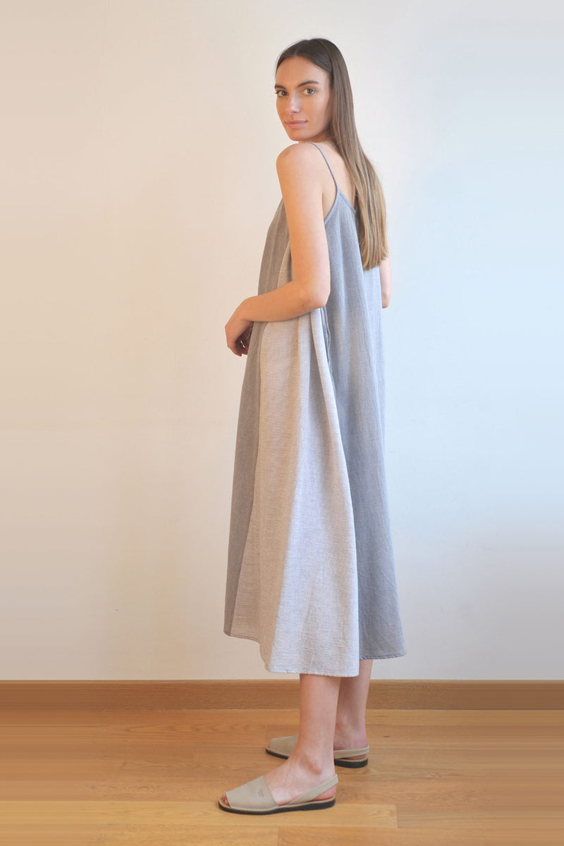 Sile Grey Sundress