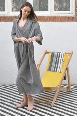 Sile Charcoal Kimono