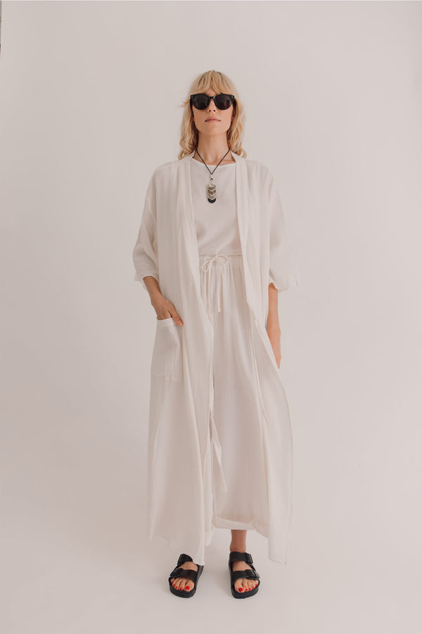 Sile Off-White Kimono