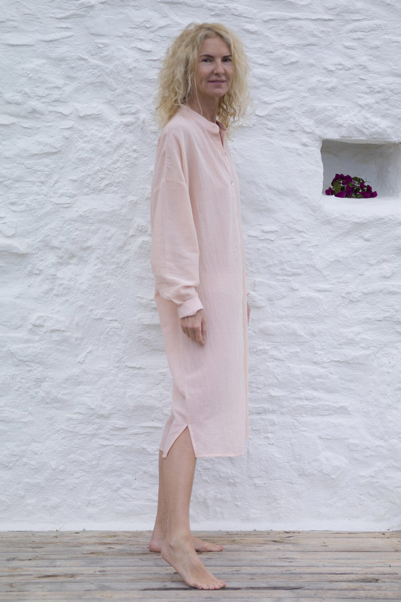 Sile Blush Shirt Tunic