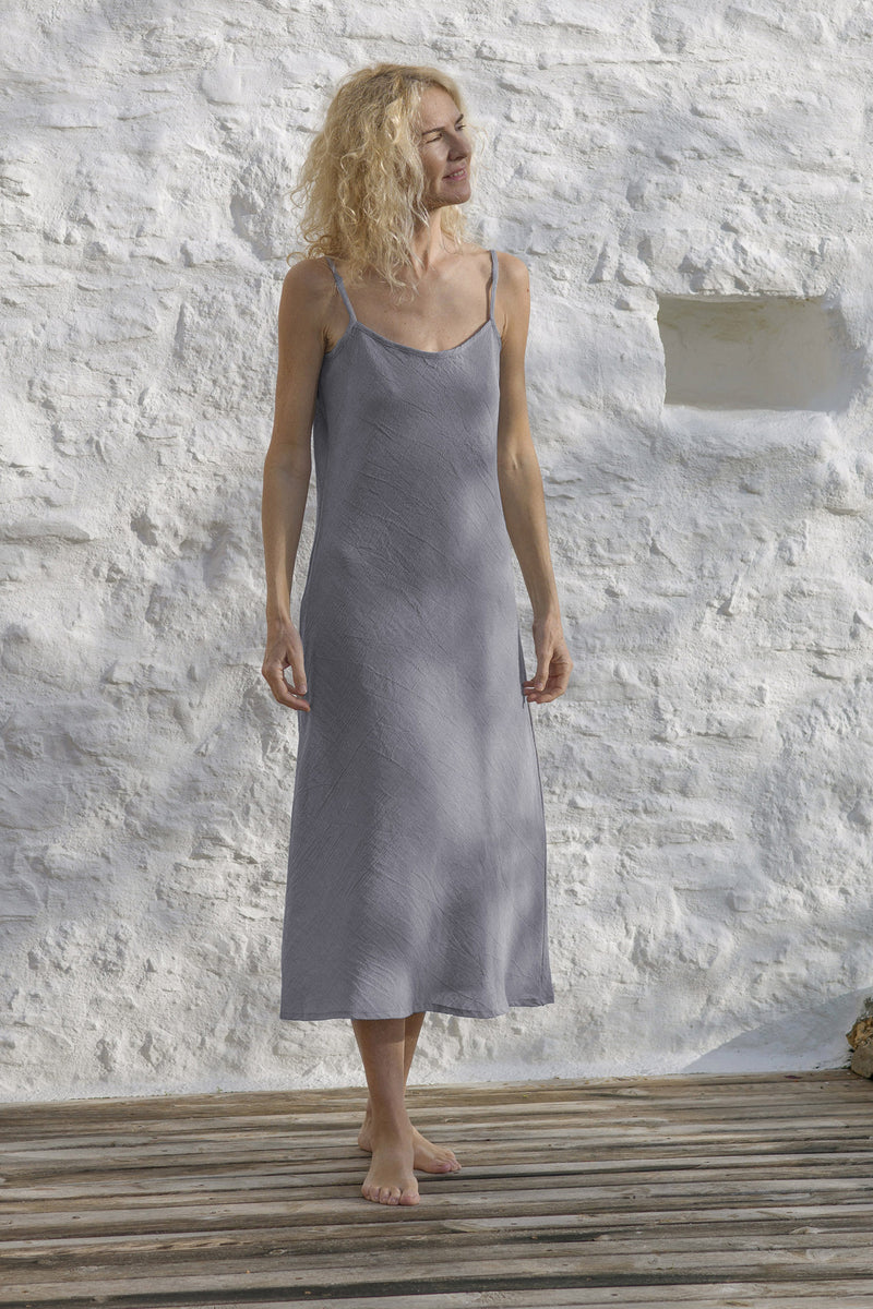 Sile Basic Slip Grey Dress