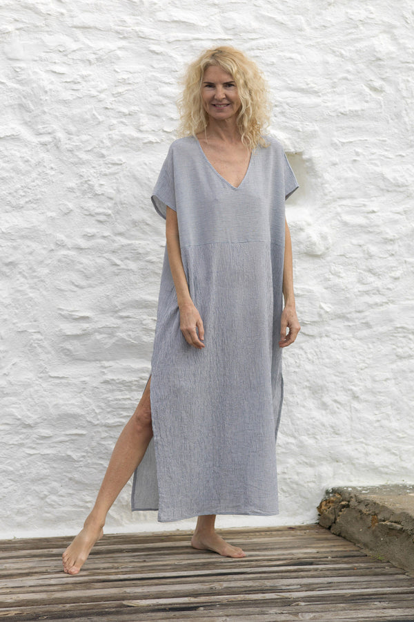 Sile Classic Marine Caftan
