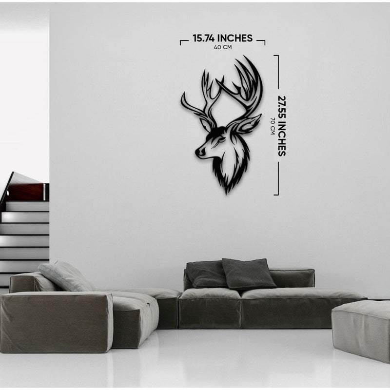Deer Metal Wall Art