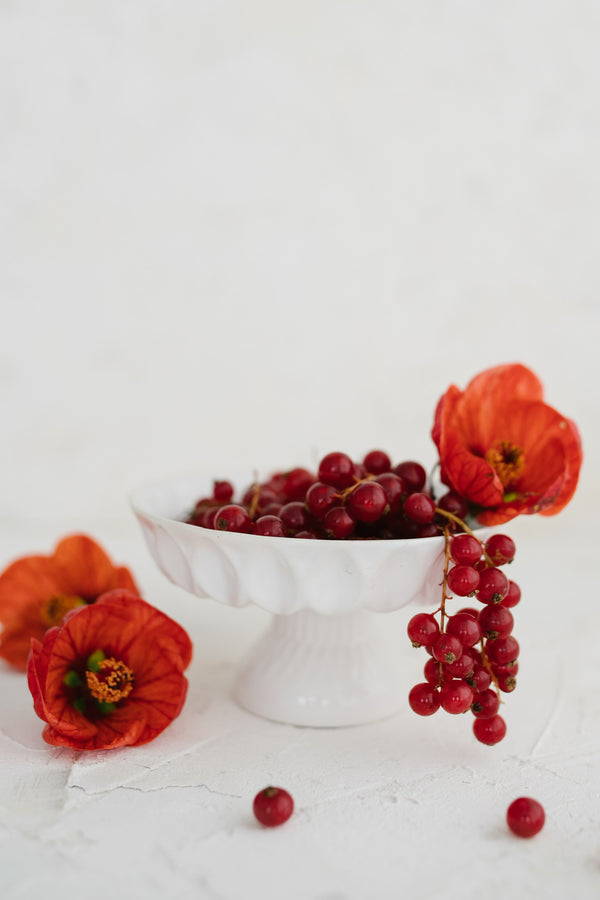 Magic Handmade Ceramic Footed Serving Bowl