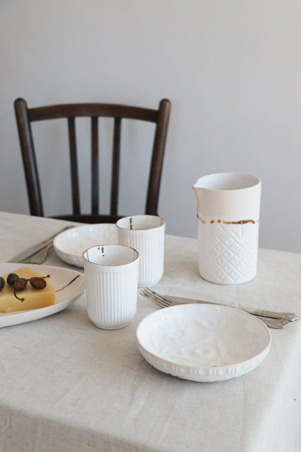 Nesli Handmade Ceramic Dessert Plate